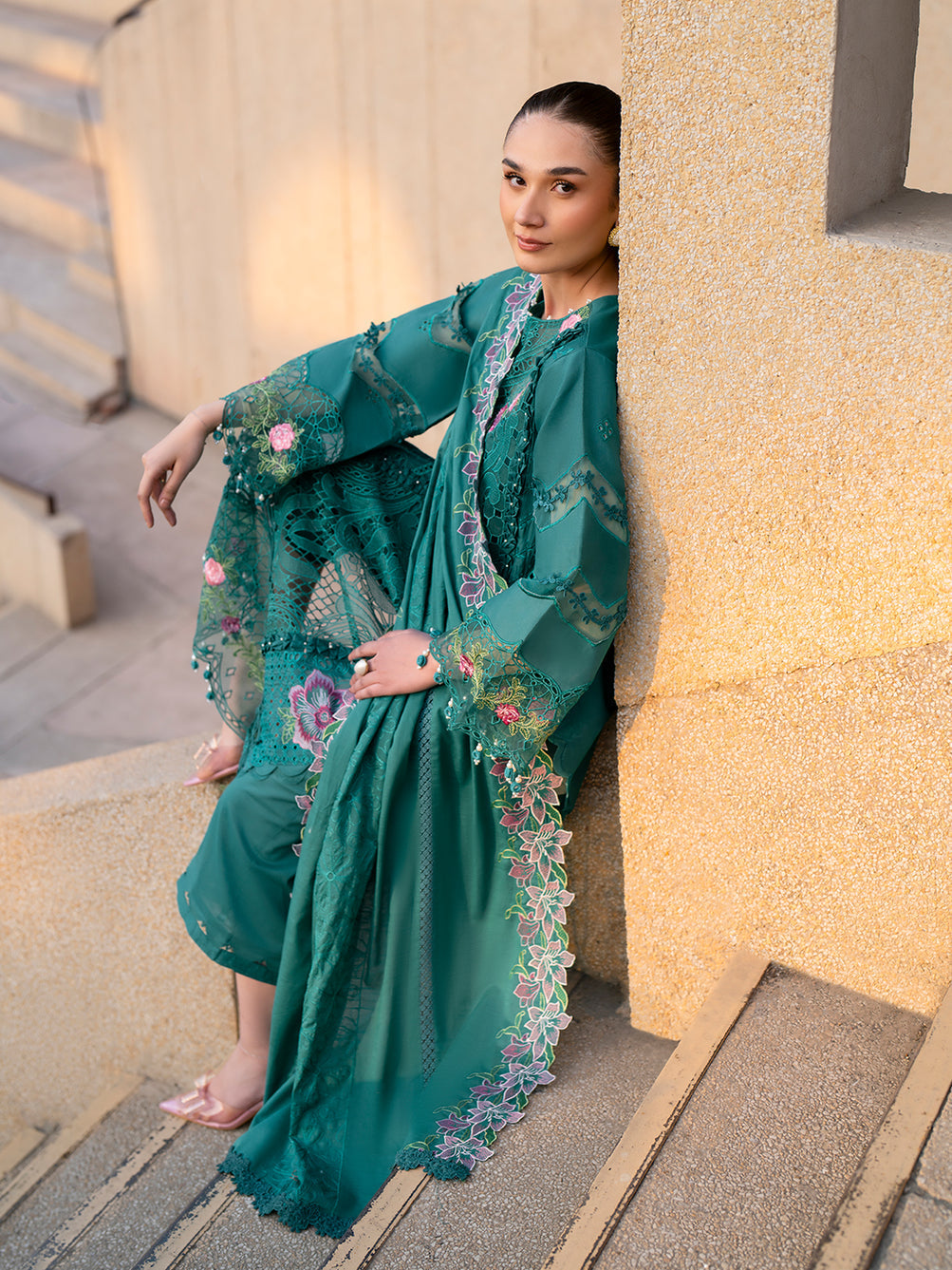 Parishay | Dil e Raqsam Festive Eid Lawn | DR-09 -  Parishay Ladies Clothes - Original Designer Dress - House of Maryam