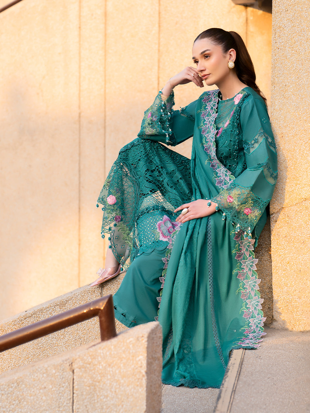 Parishay | Dil e Raqsam Festive Eid Lawn | DR-09 -  Parishay Ladies Clothes - Original Designer Dress - House of Maryam