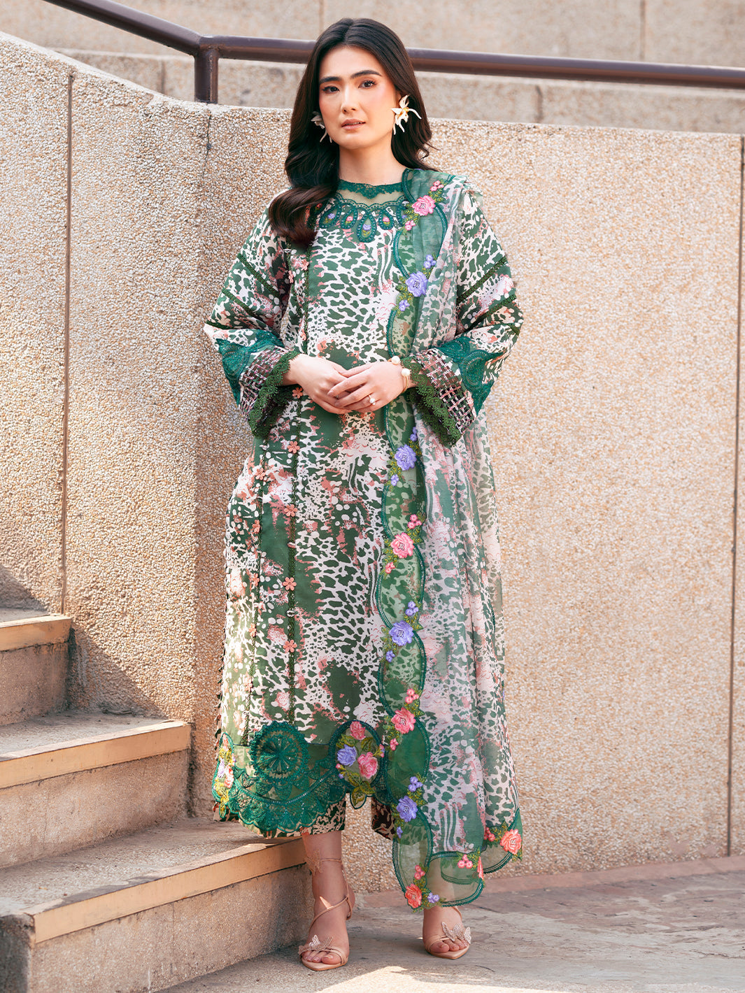 Parishay | Dil e Raqsam Festive Eid Lawn | DR-13 -  Parishay Ladies Clothes - Original Designer Dress - House of Maryam