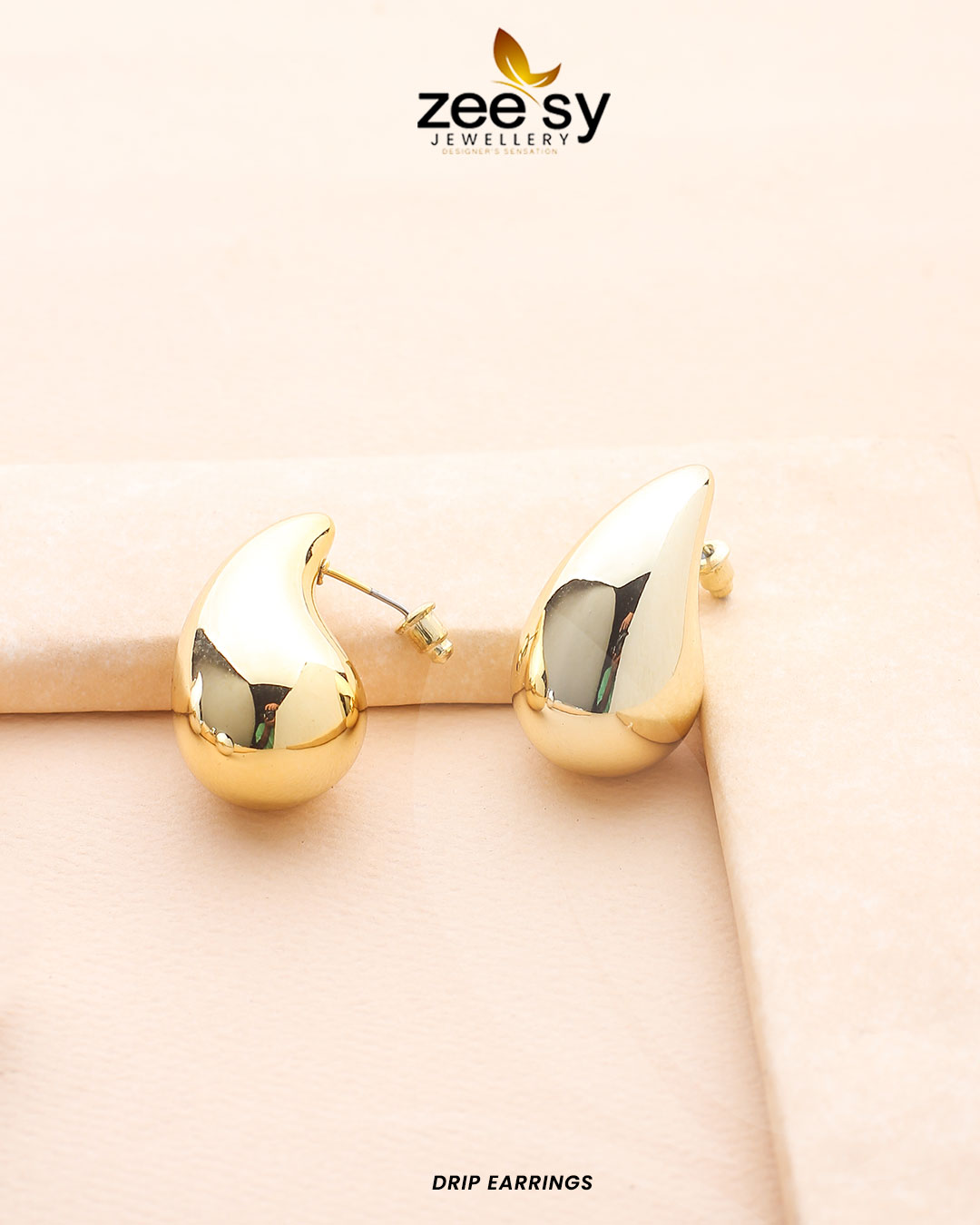 Drip Earrings -  Zeesy Earrings - Original Designer Dress - House of Maryam