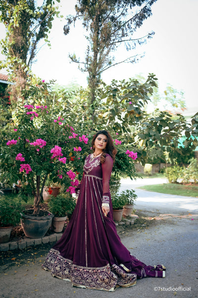 Hania & Umaimaz | Festive Collection | Jamni -Bs -  Hania & Umaima  - Original Designer Dress - House of Maryam