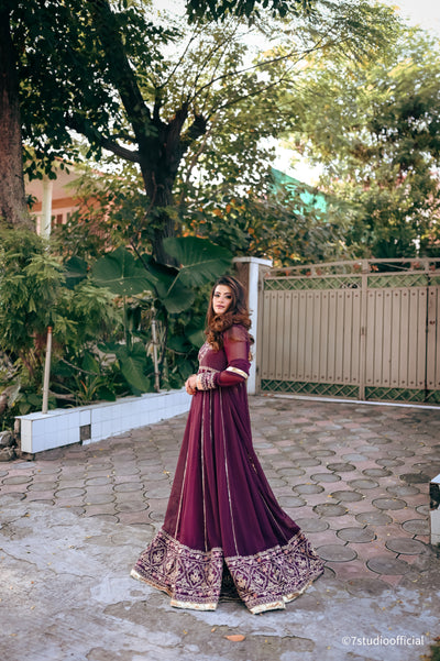 Hania & Umaimaz | Festive Collection | Jamni -Bs -  Hania & Umaima  - Original Designer Dress - House of Maryam