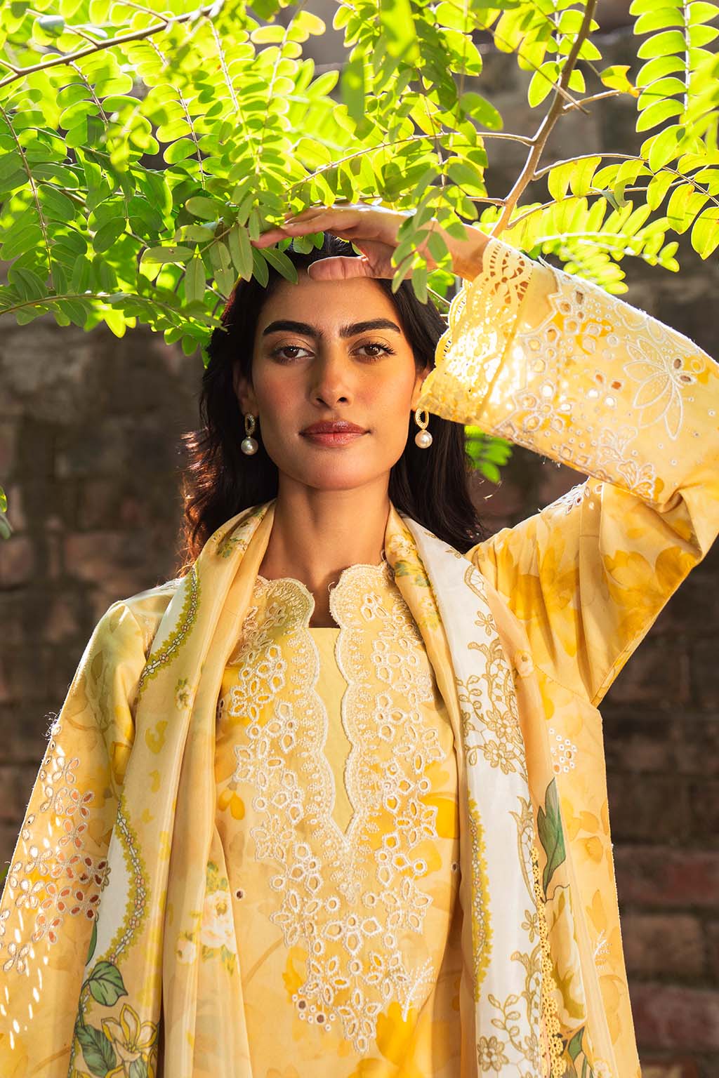 Neeshay | Summer Lines Printkari 25 | BUTTERCUP -  Neeshay Ladies Clothes - Original Designer Dress - House of Maryam