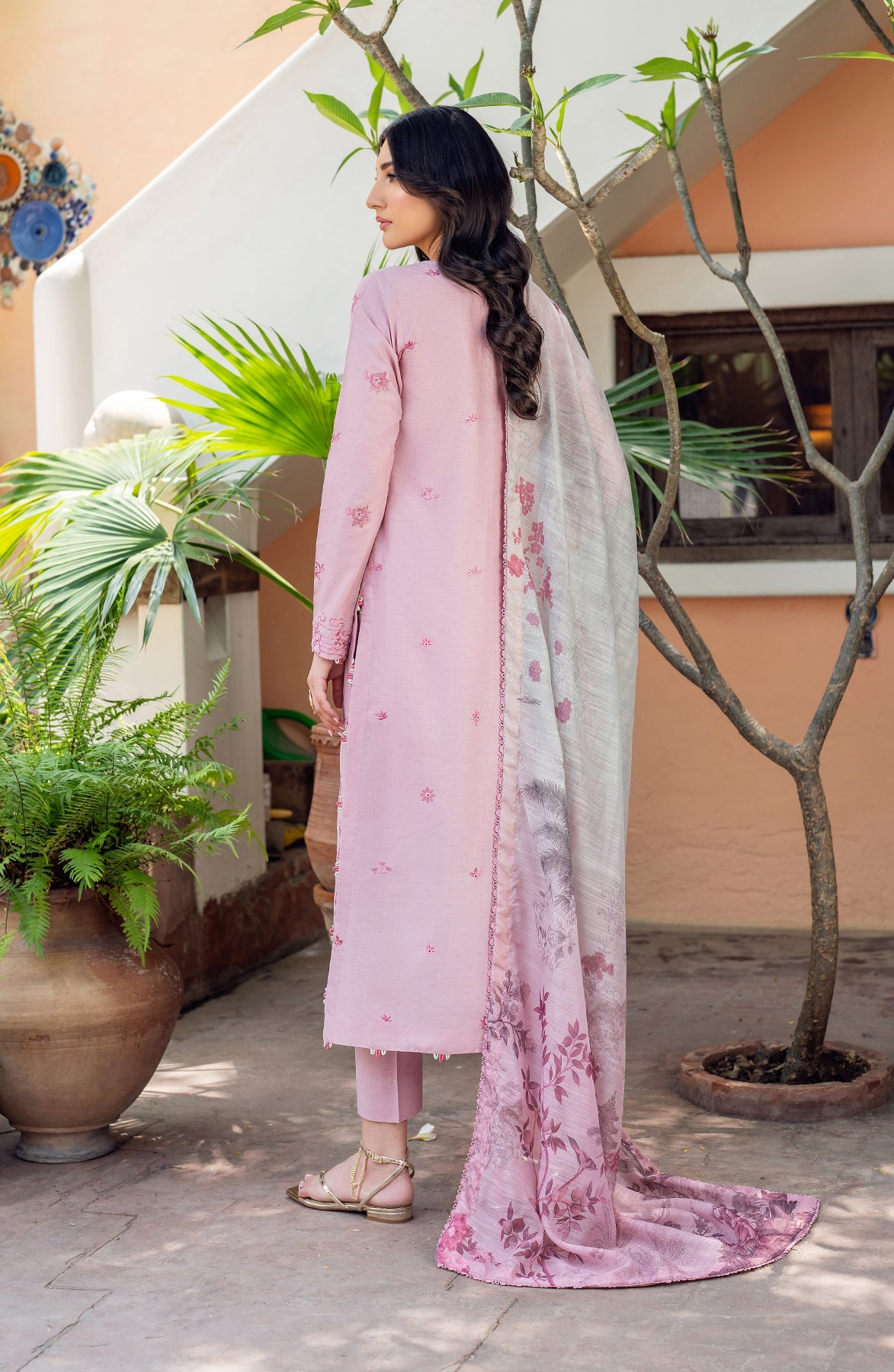 Zarif | Nura Textured Lawn 25 | JEEM -  Zarif Ladies Clothes - Original Designer Dress - House of Maryam