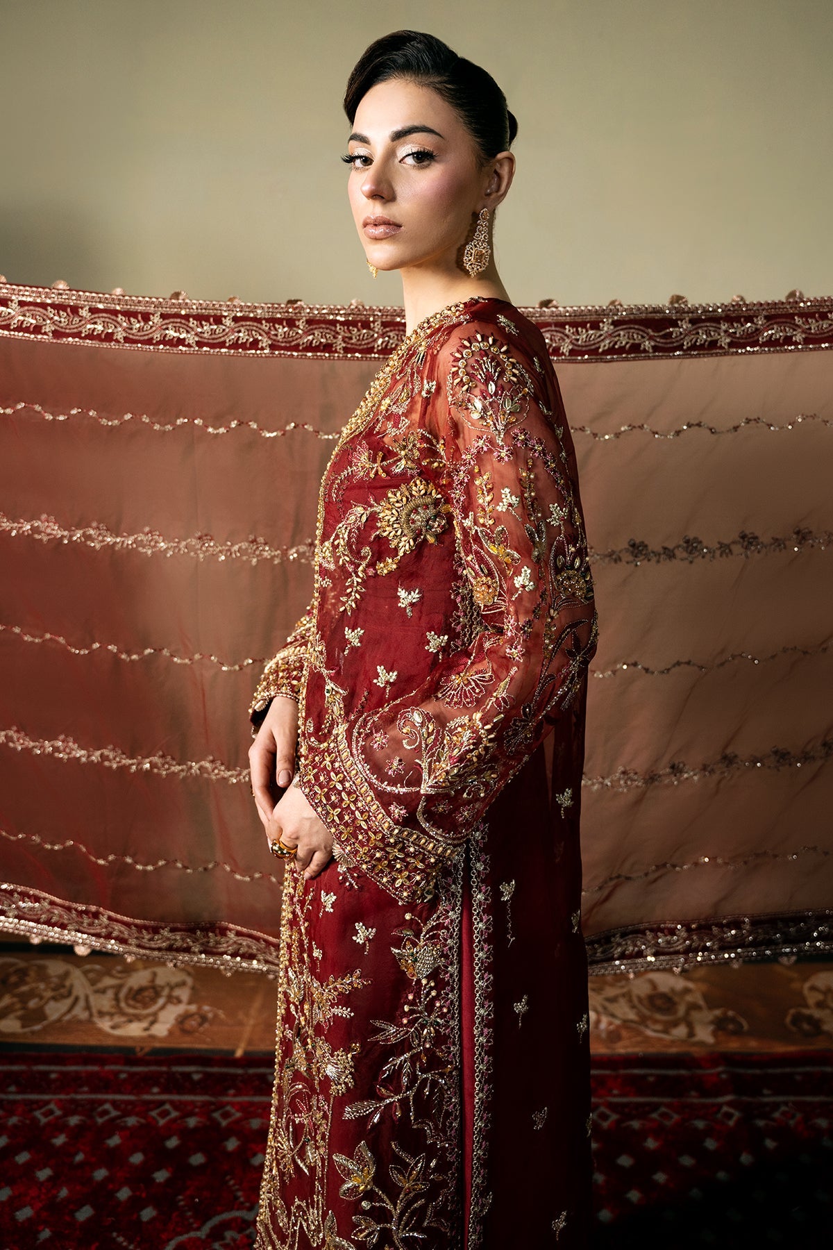 Mina Kashif | Kahani Formals | Serika -  Mina Kashif Ladies Clothes - Original Designer Dress - House of Maryam