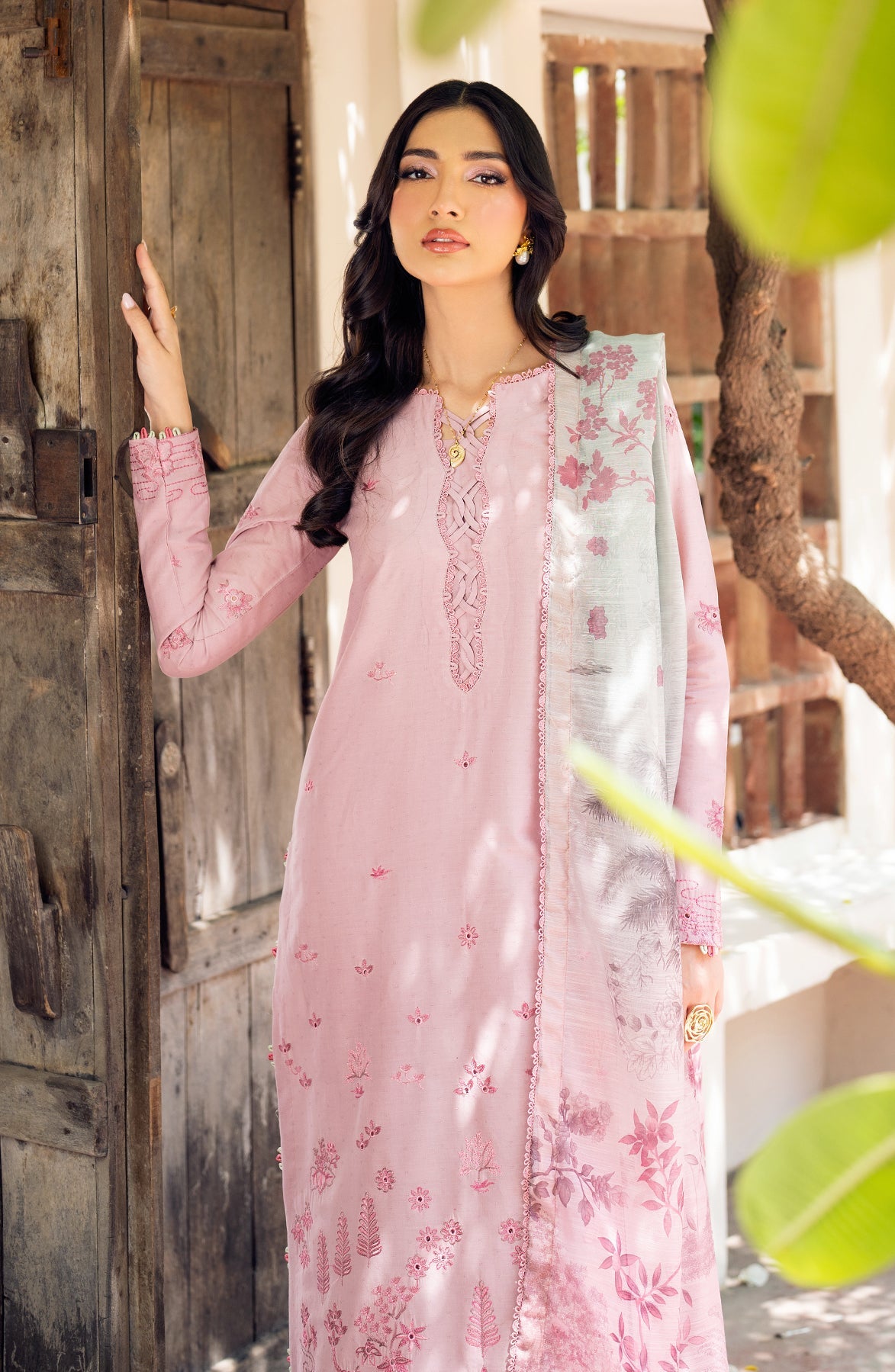 Zarif | Nura Textured Lawn 25 | JEEM -  Zarif Ladies Clothes - Original Designer Dress - House of Maryam