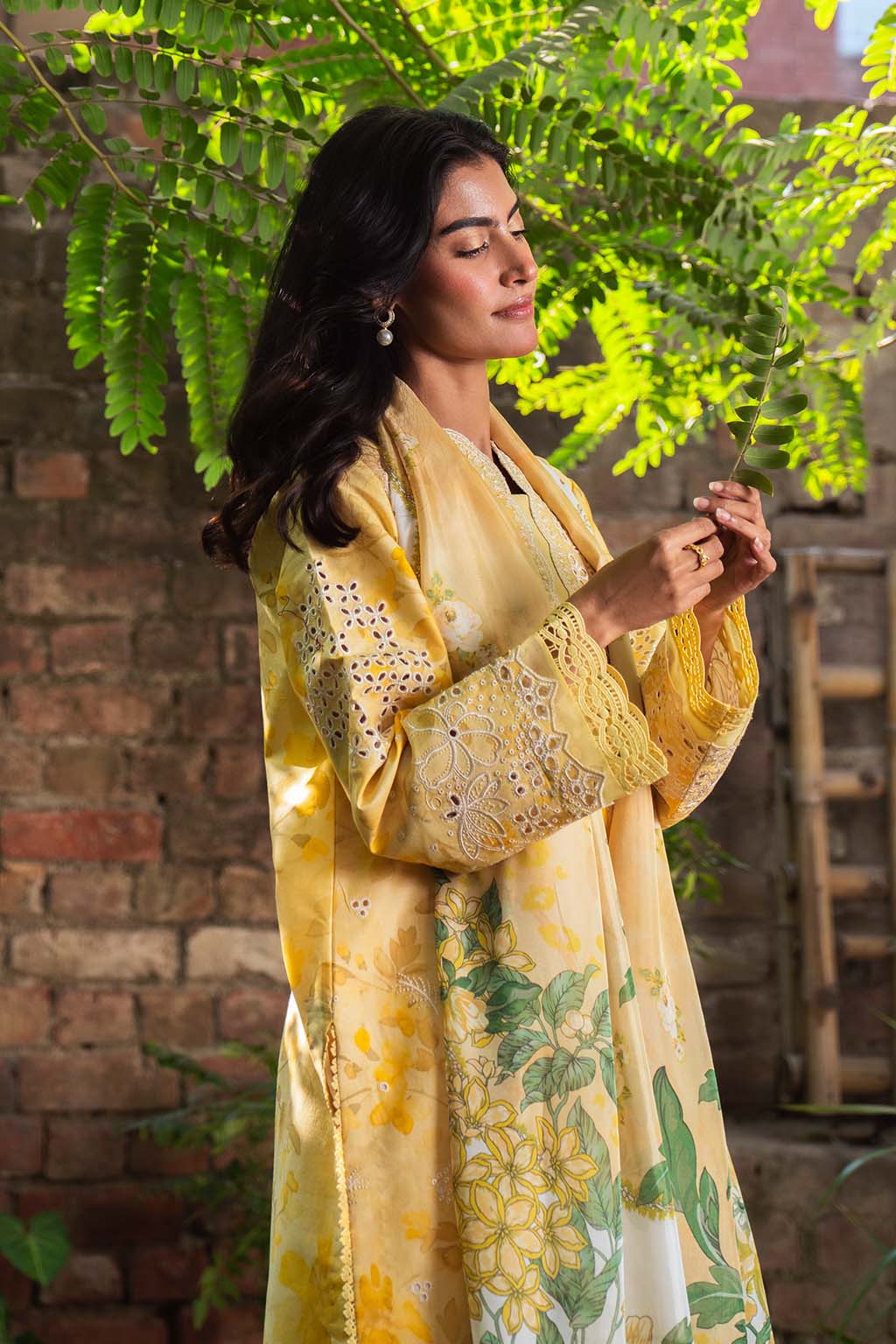 Neeshay | Summer Lines Printkari 25 | BUTTERCUP -  Neeshay Ladies Clothes - Original Designer Dress - House of Maryam