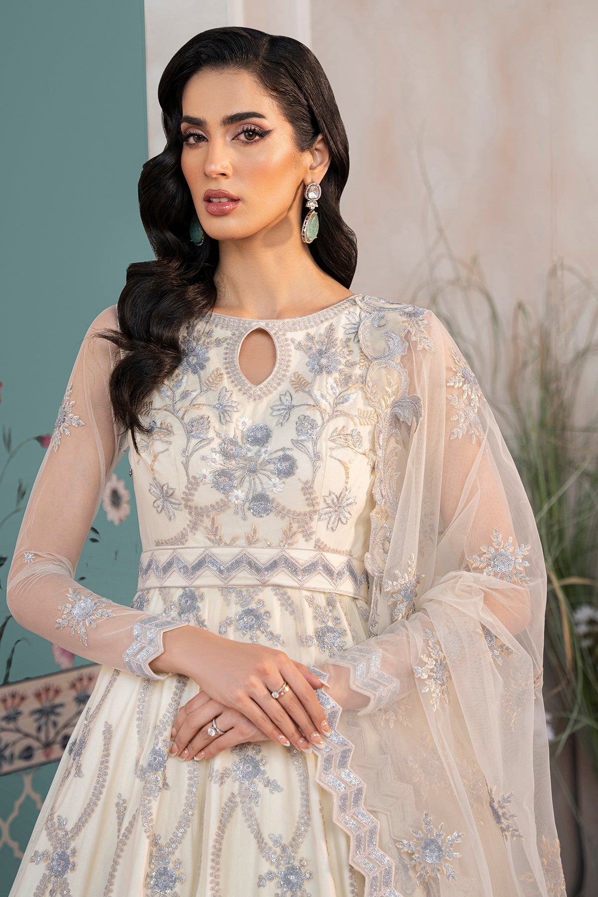 Inara | Aurelia Wedding Collection | Aqua by Designer InaraClothing - House of Maryam - Pakistani Designer Ethnic Wear in {{ shop.shopifyCountryName }}