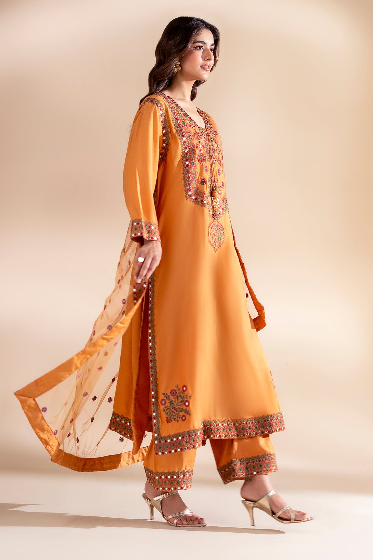 Charizma | Festive Pret | 3-PC Embroidered Silk CMA-6-360, image 4