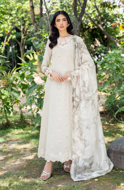 Zarif | Nura Textured Lawn 25 | ISARA -  Zarif Ladies Clothes - Original Designer Dress - House of Maryam