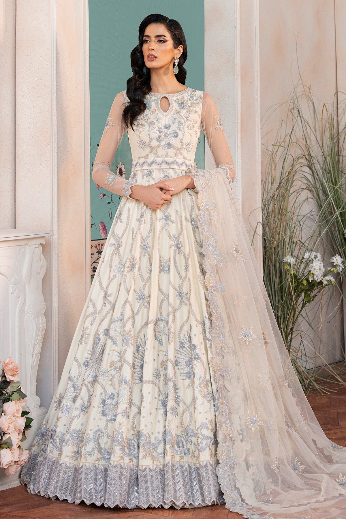 Inara | Aurelia Wedding Collection | Aqua -  InaraClothing Bridal - Original Designer Dress - House of Maryam