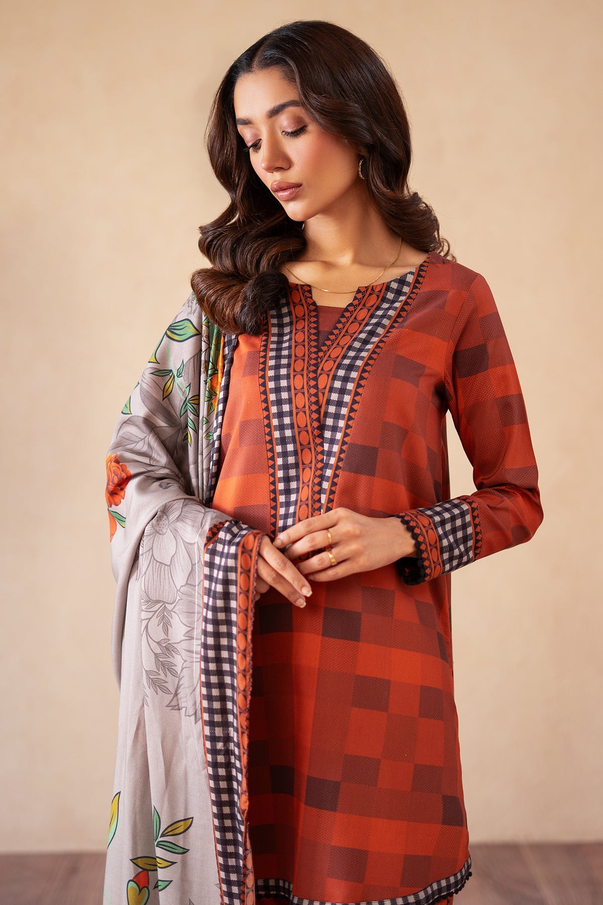 Charizma | Print Melody | CPM-4-S45A -  Charizma Ladies Clothes - Original Designer Dress - House of Maryam