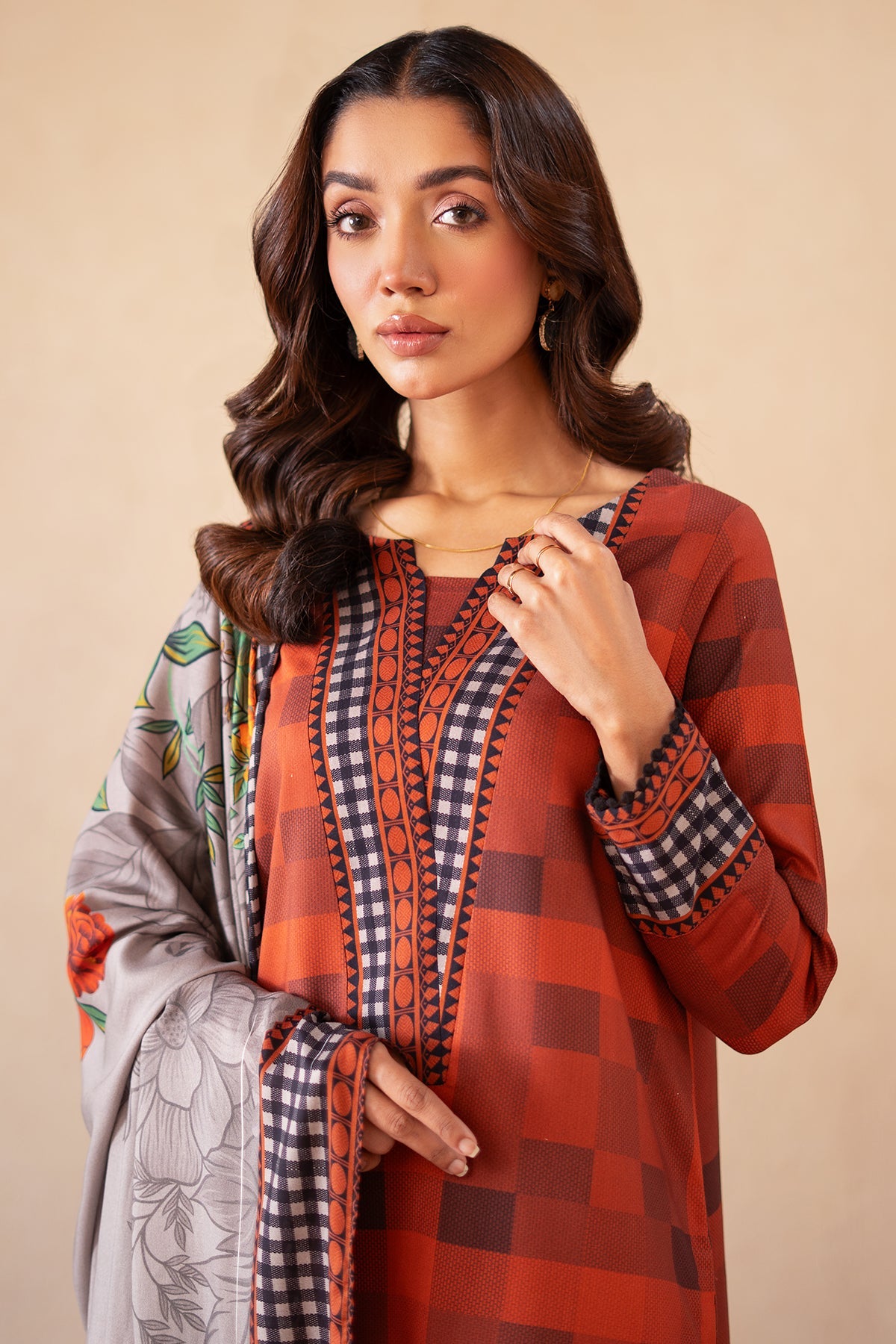 Charizma | Print Melody | CPM-4-S45A -  Charizma Ladies Clothes - Original Designer Dress - House of Maryam