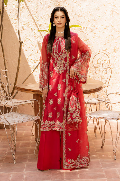 Zarposh | Elara Formals | Gulab -  Zarposh Formal - Original Designer Dress - House of Maryam