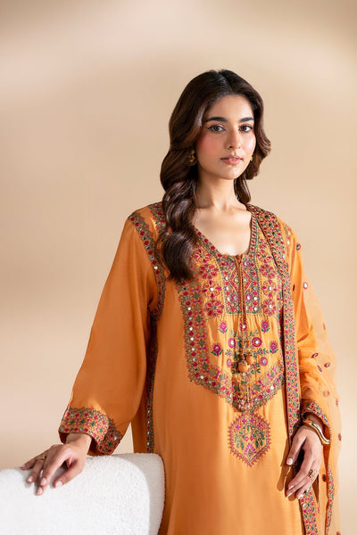 Charizma | Festive Pret | 3-PC Embroidered Silk CMA-6-360