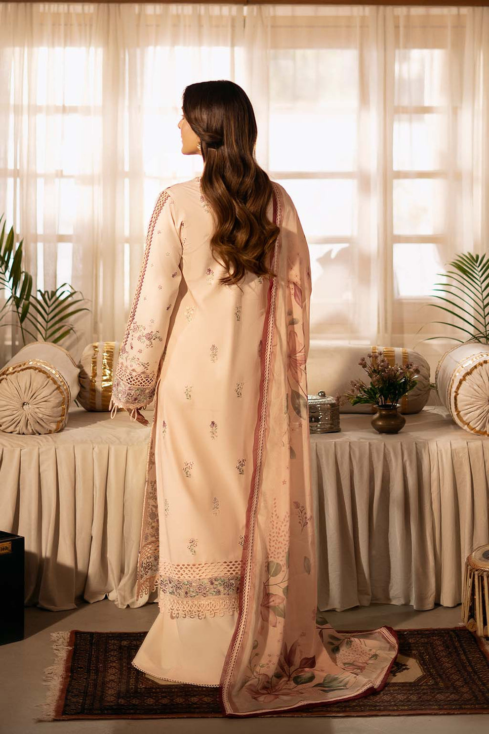 Zarposh | Sajni Lawn 25 | Gulbano -  Zarposh Ladies Clothes - Original Designer Dress - House of Maryam