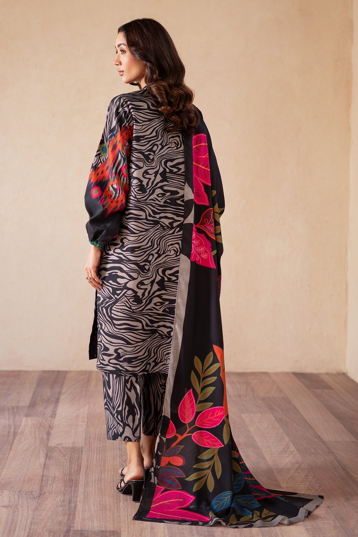Charizma | Print Melody | CPM-4-S49A -  Charizma Ladies Clothes - Original Designer Dress - House of Maryam
