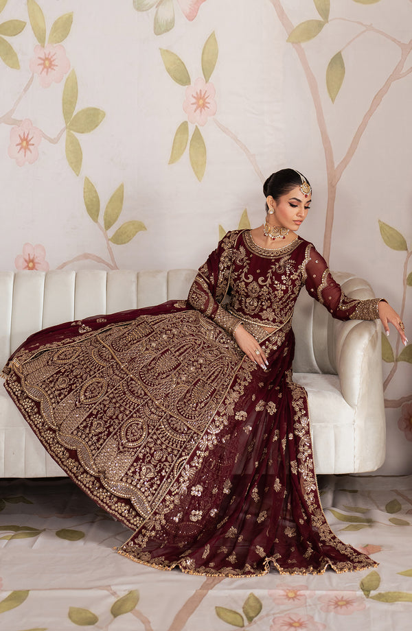 Zarif | Shehnai Luxury Wedding Edit | SHEESHAM -  Zarif Ladies Clothes - Original Designer Dress - House of Maryam