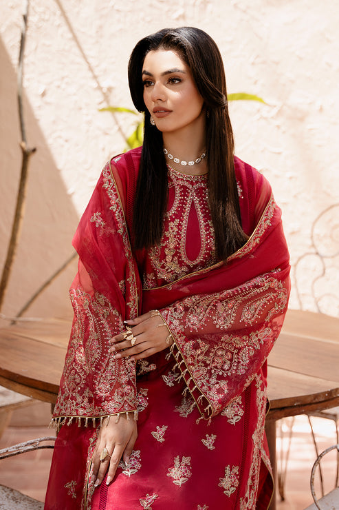 Zarposh | Elara Formals | Gulab -  Zarposh Formal - Original Designer Dress - House of Maryam