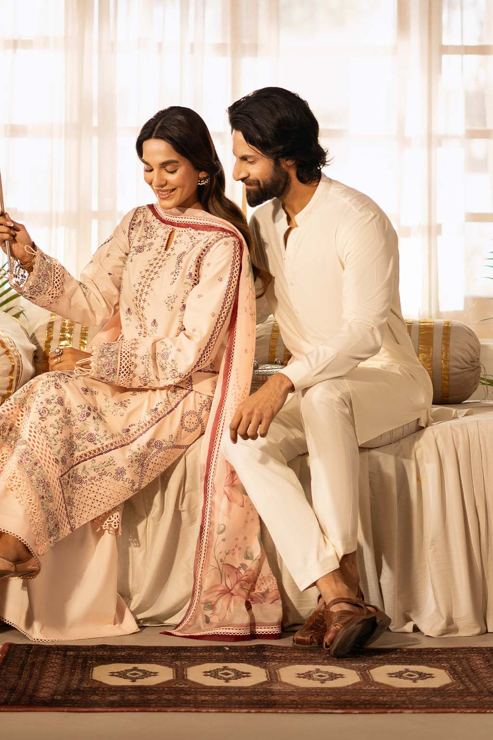 Zarposh | Sajni Lawn 25 | Gulbano -  Zarposh Ladies Clothes - Original Designer Dress - House of Maryam