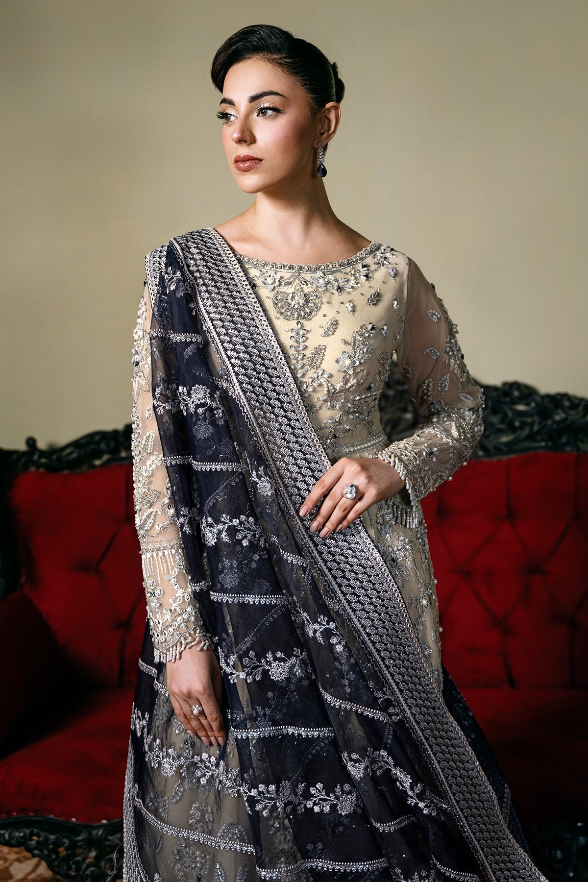Mina Kashif | Kahani Formals | Araish -  Mina Kashif Ladies Clothes - Original Designer Dress - House of Maryam