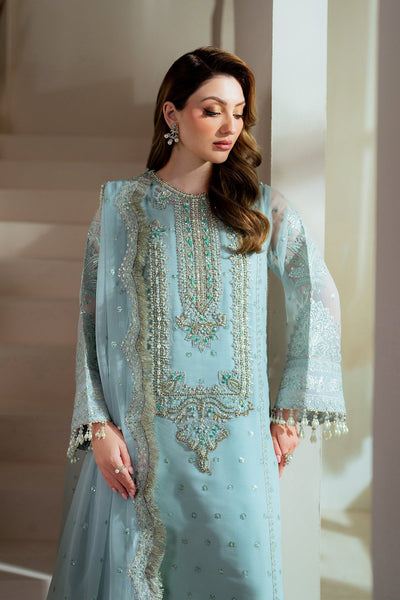 Alizeh | Aymal Chiffon | AF-BHM-4044-Orla -  Alizeh Ladies Clothes - Original Designer Dress - House of Maryam