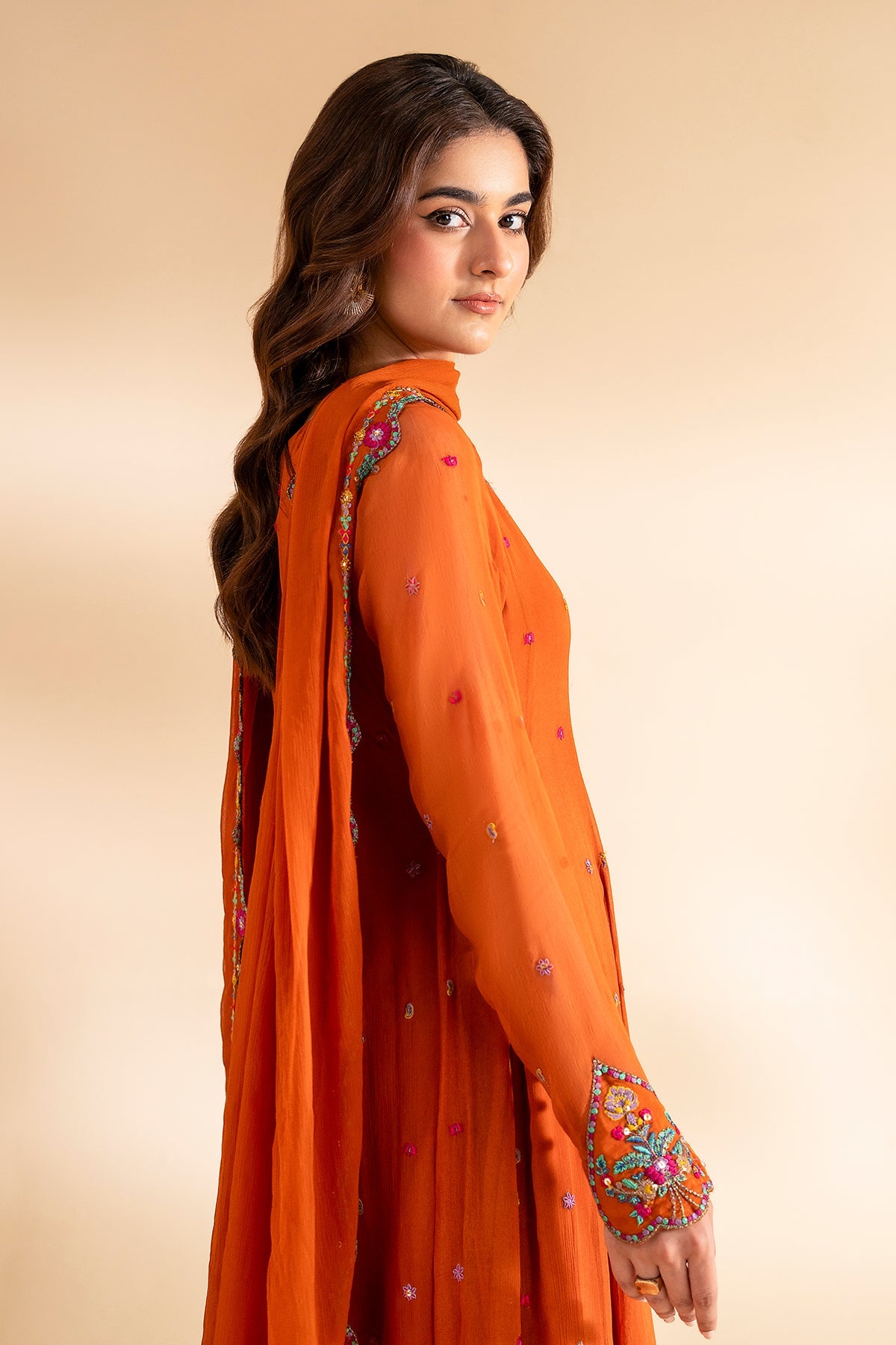 Charizma | Festive Pret | 3-PC Embroidered Chiffon CMA-6-319, image 5
