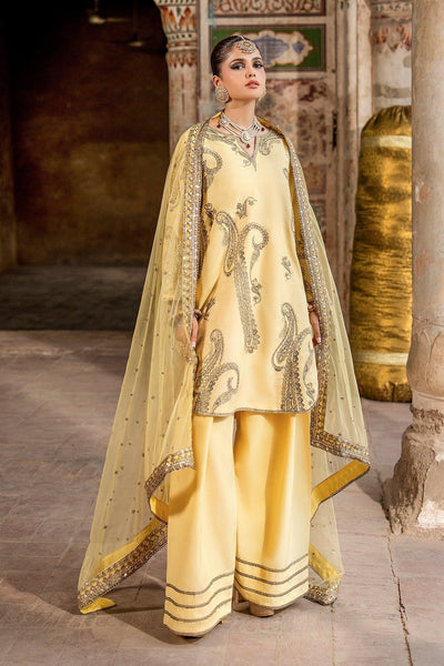 Charizma | Festive Pret | 3-PC Embroidered Raw Silk CMA-6-414