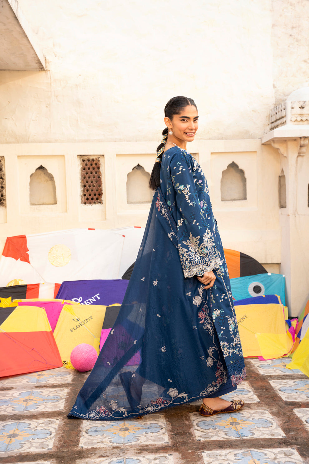 Florent | Basant Chikankari | FBC - 8B, image 3