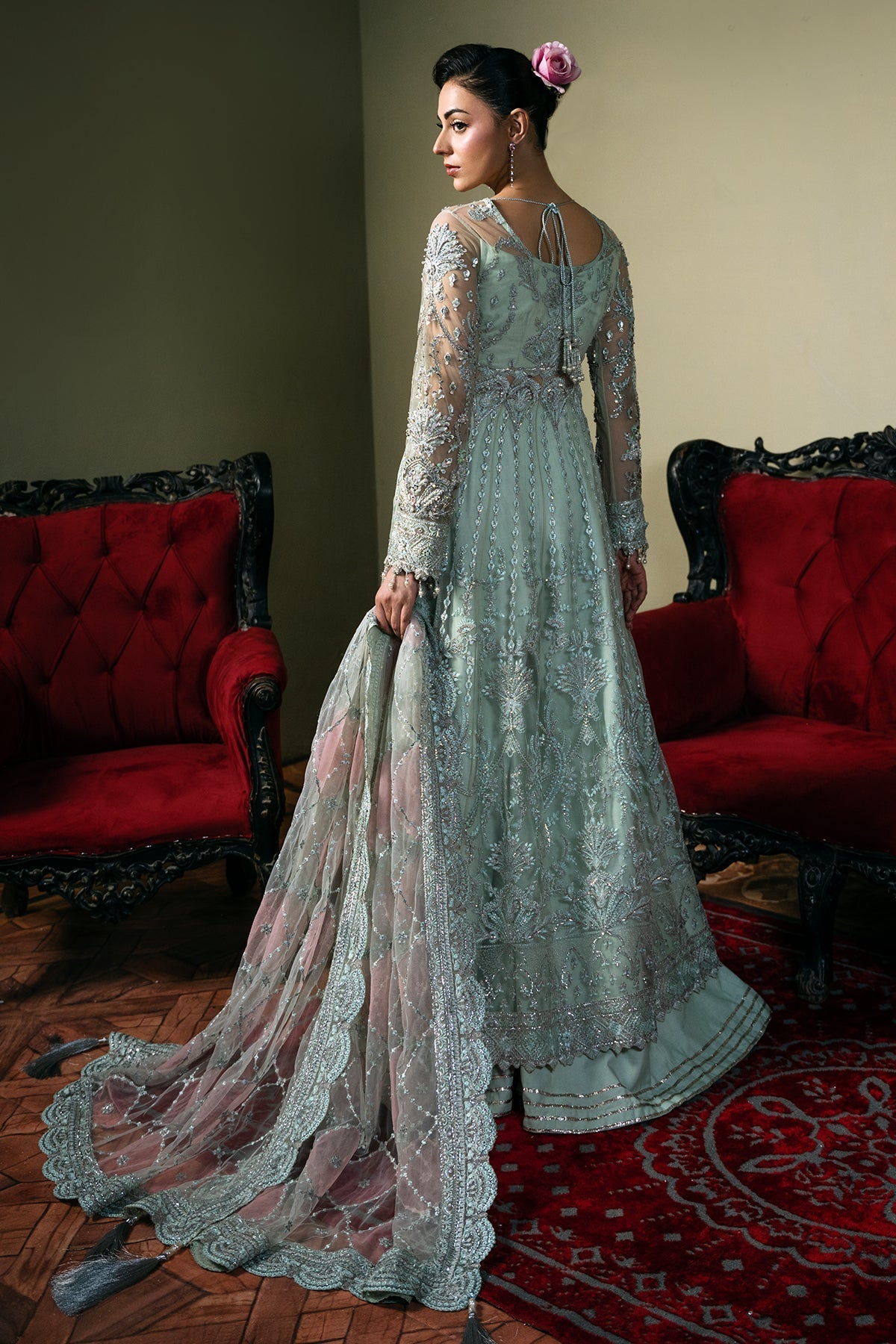 Mina Kashif | Kahani Formals | Zarpash -  Mina Kashif Ladies Clothes - Original Designer Dress - House of Maryam