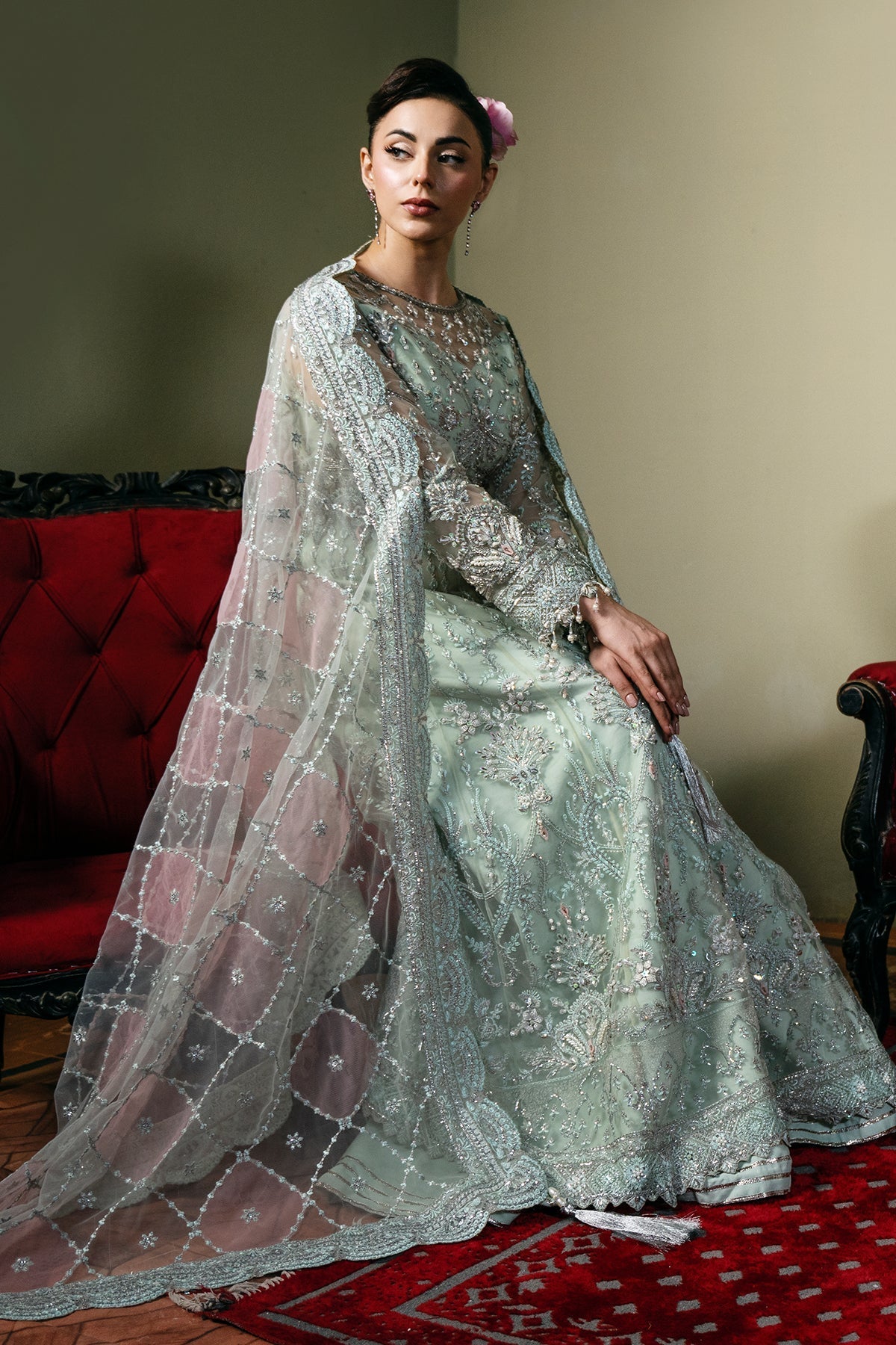 Mina Kashif | Kahani Formals | Zarpash -  Mina Kashif Ladies Clothes - Original Designer Dress - House of Maryam