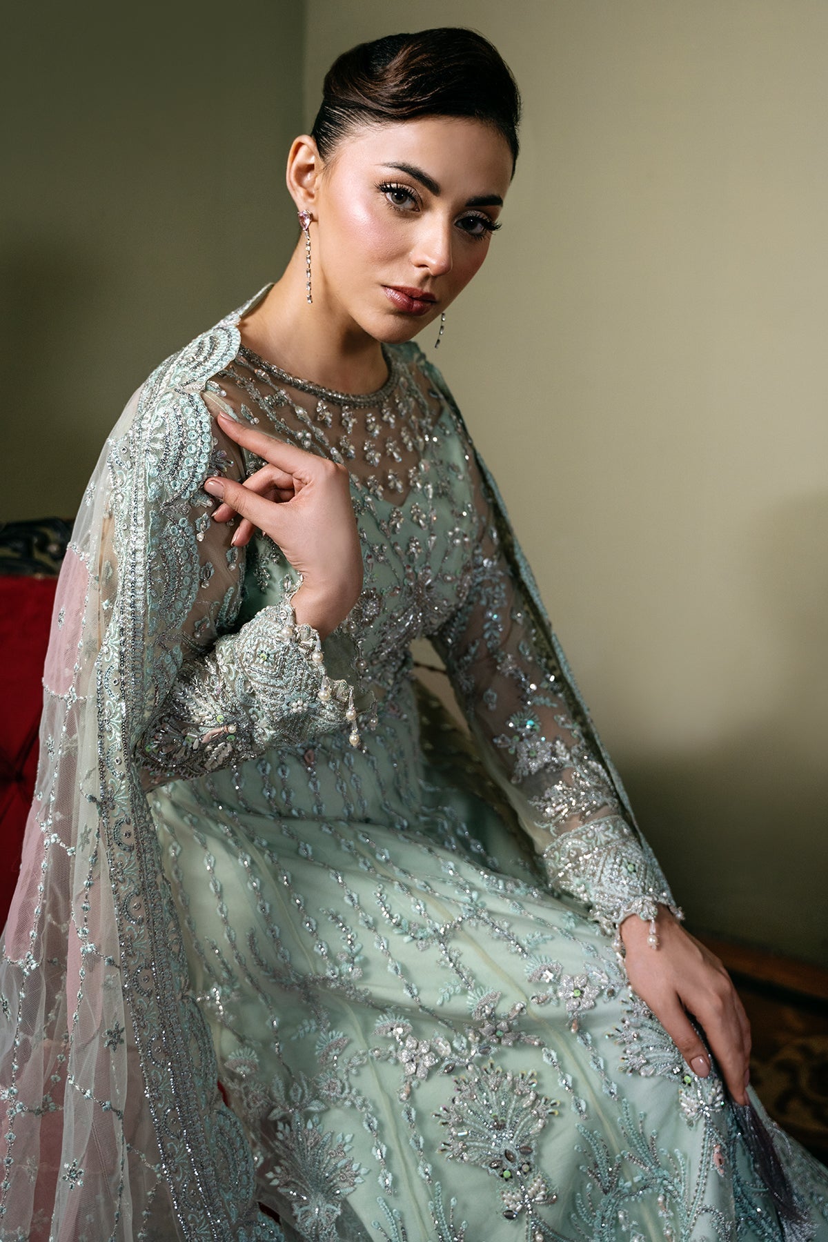 Mina Kashif | Kahani Formals | Zarpash -  Mina Kashif Ladies Clothes - Original Designer Dress - House of Maryam