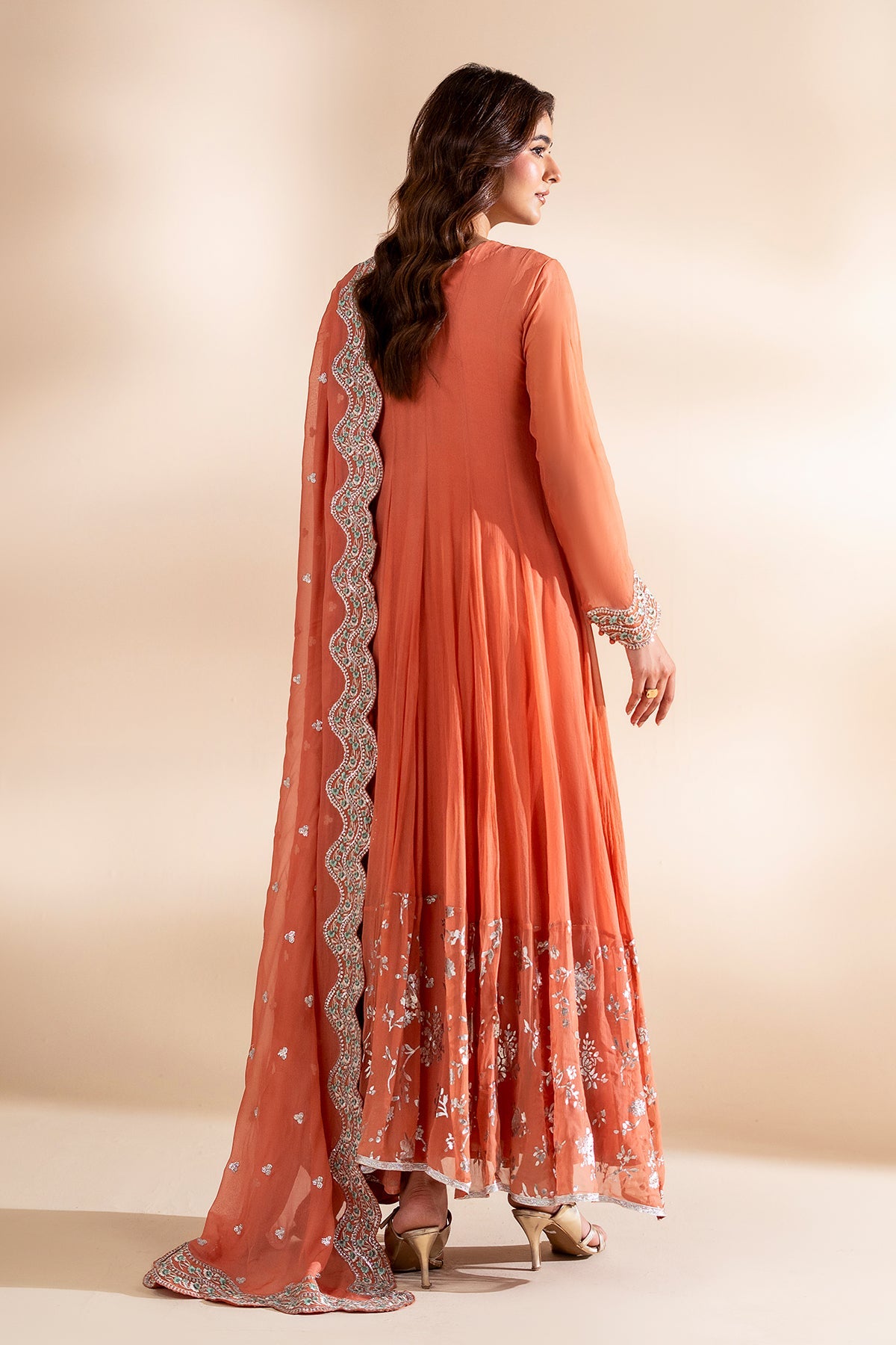 Charizma | Festive Pret | 3-PC Embroidered Chiffon CMA-6-418, image 2
