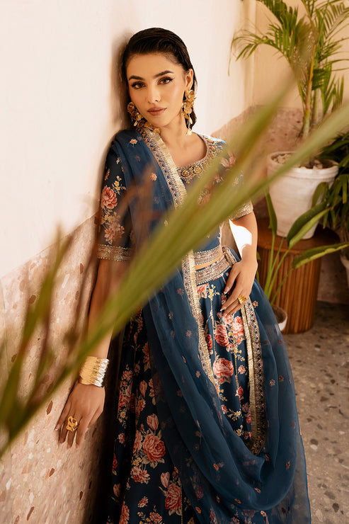 Zarposh | Elara Formals | Charmeuse -  Zarposh Formal - Original Designer Dress - House of Maryam