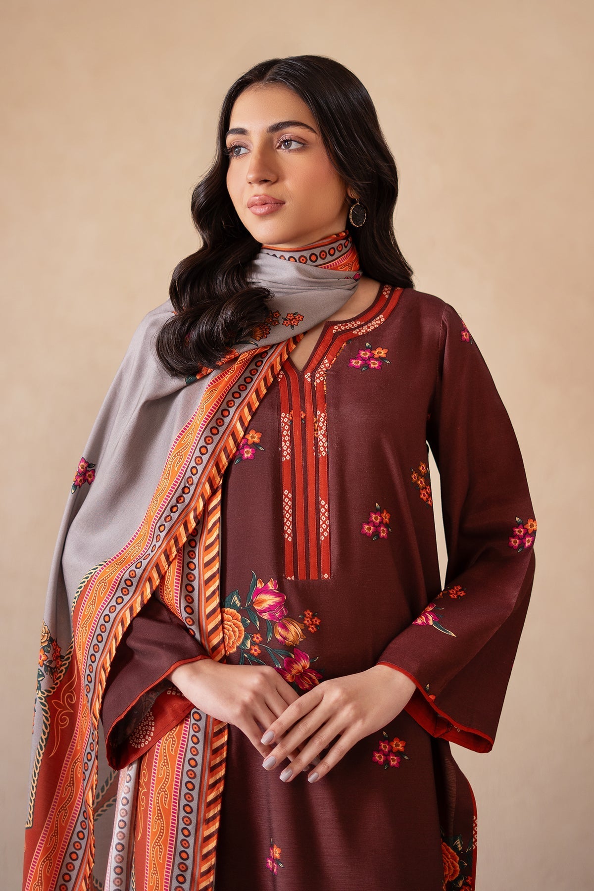 Charizma | Print Melody | CPM-4-S53A -  Charizma Ladies Clothes - Original Designer Dress - House of Maryam