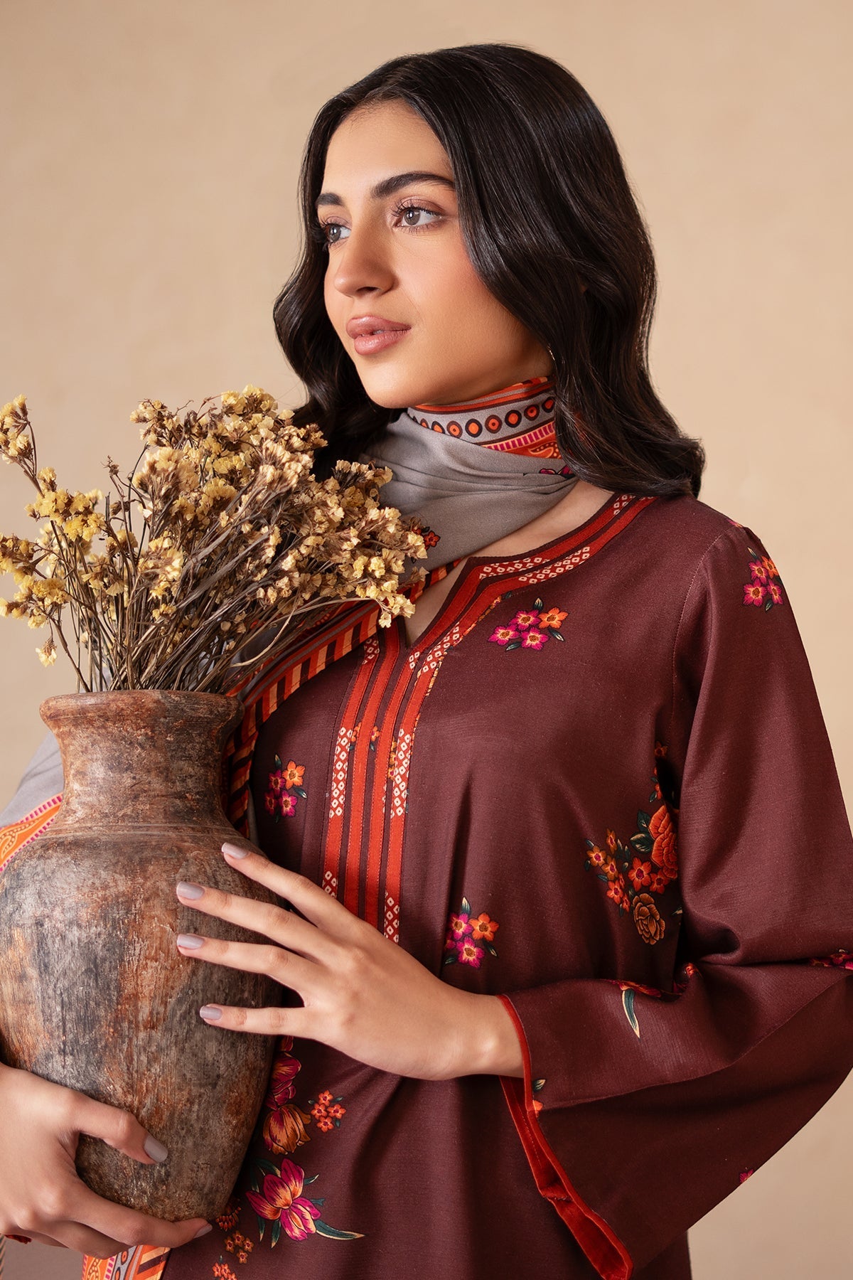 Charizma | Print Melody | CPM-4-S53A -  Charizma Ladies Clothes - Original Designer Dress - House of Maryam