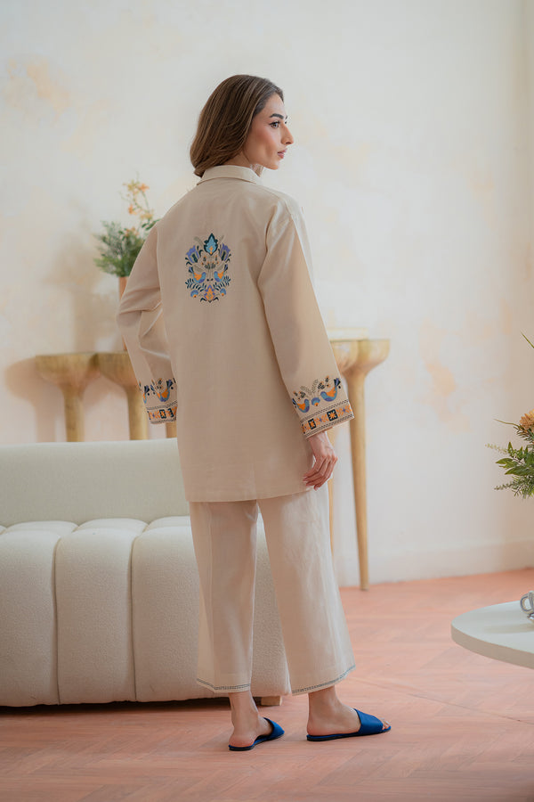 Sahar | Pret Essentials Winter 25 | Ivory Gleam-2