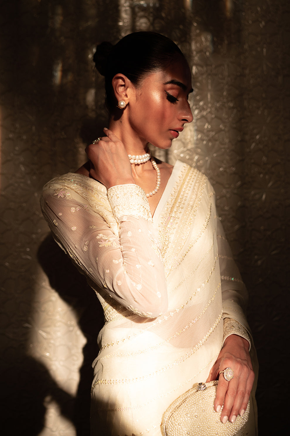 Neeshay | Dastaan Luxury Chiffon | Chandni -  Neeshay Formal - Original Designer Dress - House of Maryam
