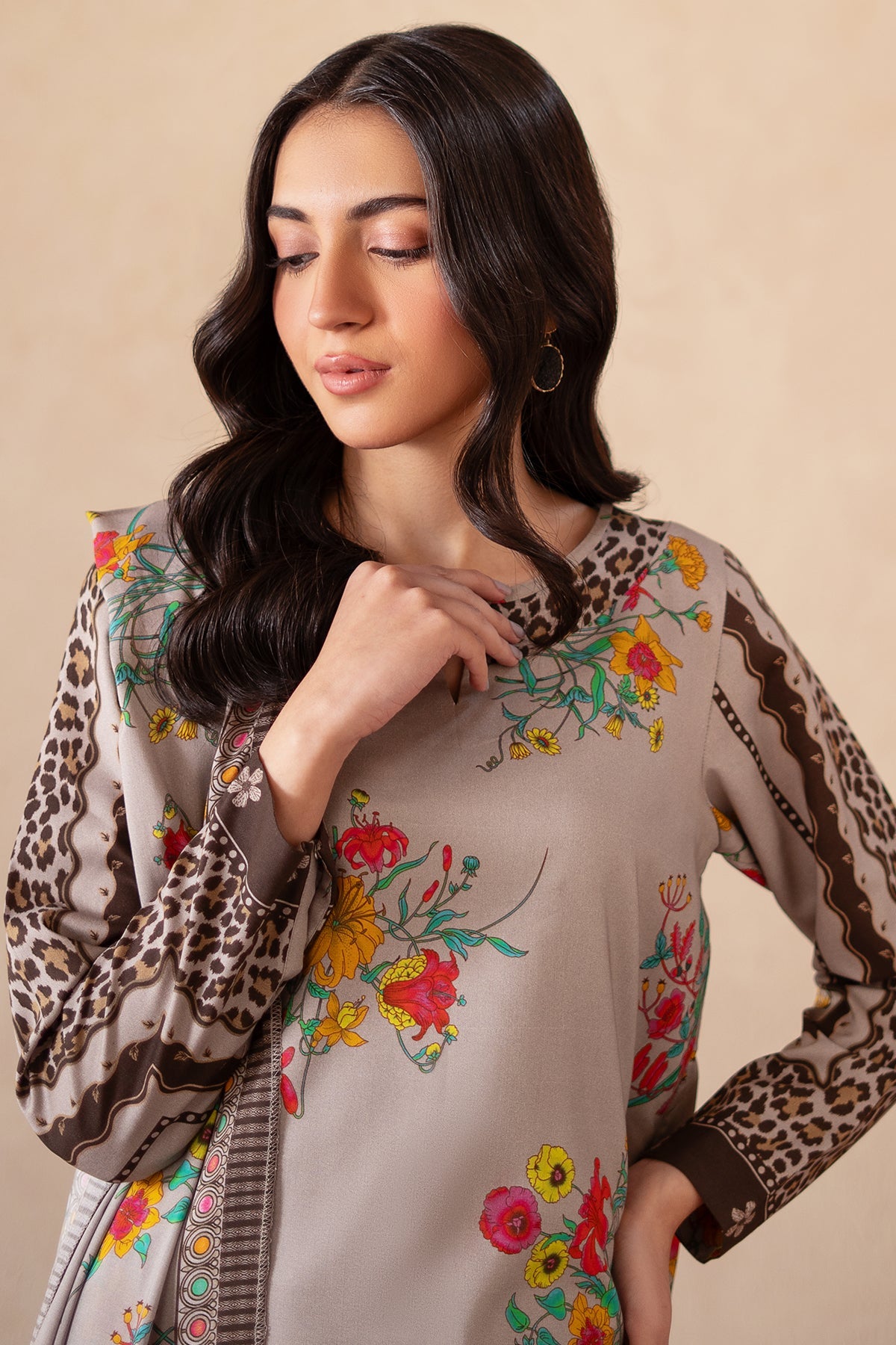 Charizma | Print Melody | CPM-4-S46A -  Charizma Ladies Clothes - Original Designer Dress - House of Maryam