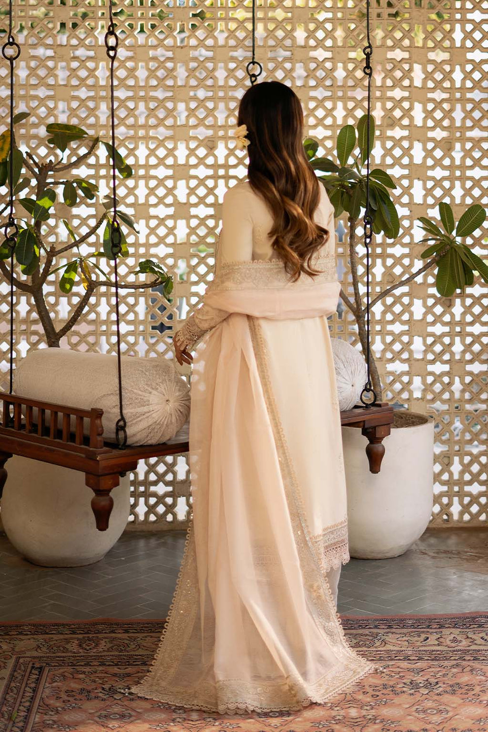 Zarposh | Sajni Lawn 25 | Mehmal -  Zarposh Ladies Clothes - Original Designer Dress - House of Maryam
