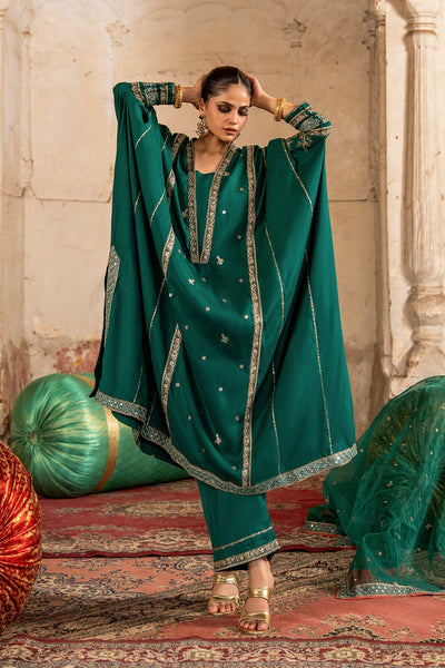 Charizma | Festive Pret | Embroidered Raw Silk CMA-6-388