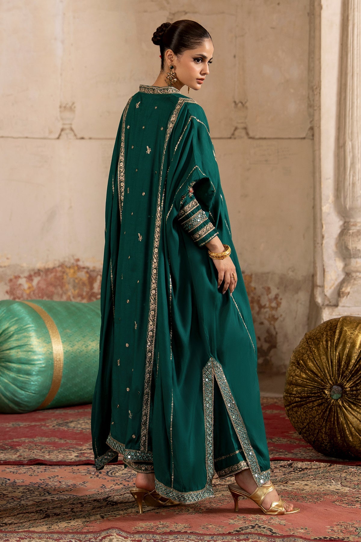 Charizma | Festive Pret | Embroidered Raw Silk CMA-6-388, image 2