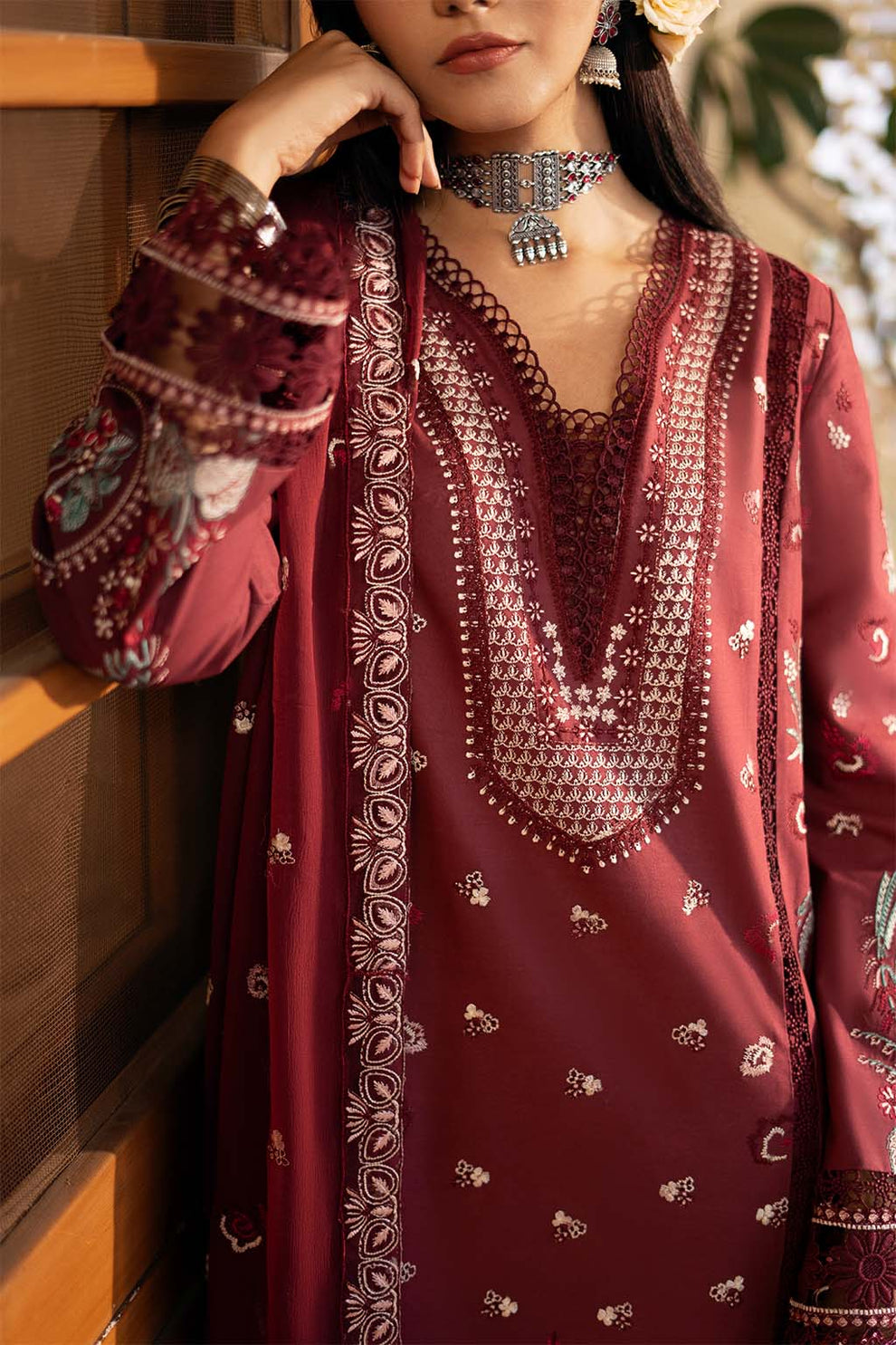 Zarposh | Sajni Lawn 25 | Nayirah -  Zarposh Ladies Clothes - Original Designer Dress - House of Maryam