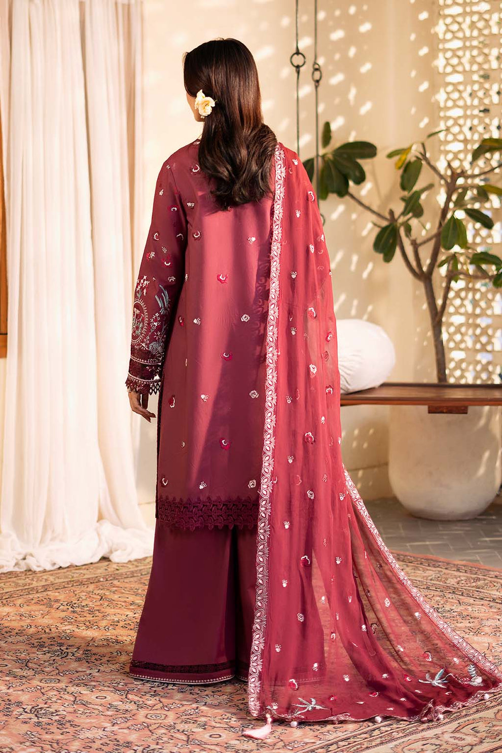 Zarposh | Sajni Lawn 25 | Nayirah -  Zarposh Ladies Clothes - Original Designer Dress - House of Maryam