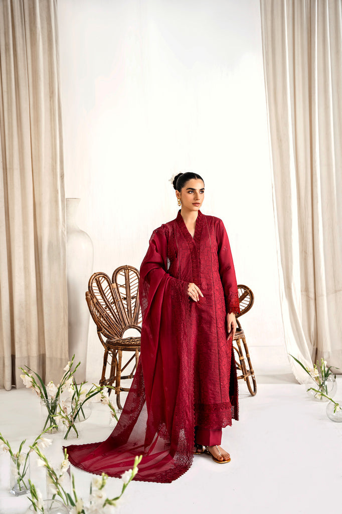 Florent | Festive Lawn 24 | FLF - 5 -  Florent Luxury - Original Designer Dress - House of Maryam