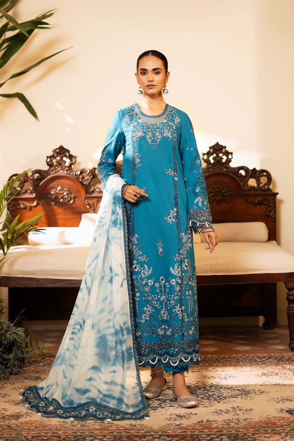 Zarposh | Sajni Lawn 25 | Azal -  Zarposh Ladies Clothes -  House of Maryam