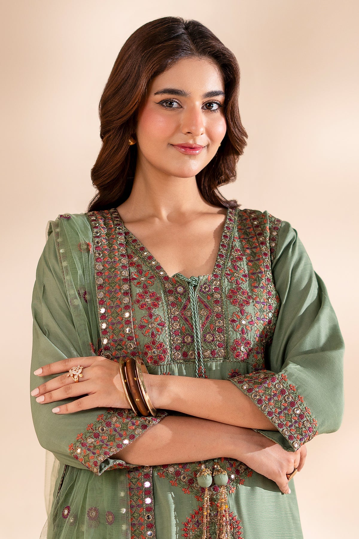 Charizma | Festive Pret | 3-PC Embroidered Silk CMA-6-369, image 3