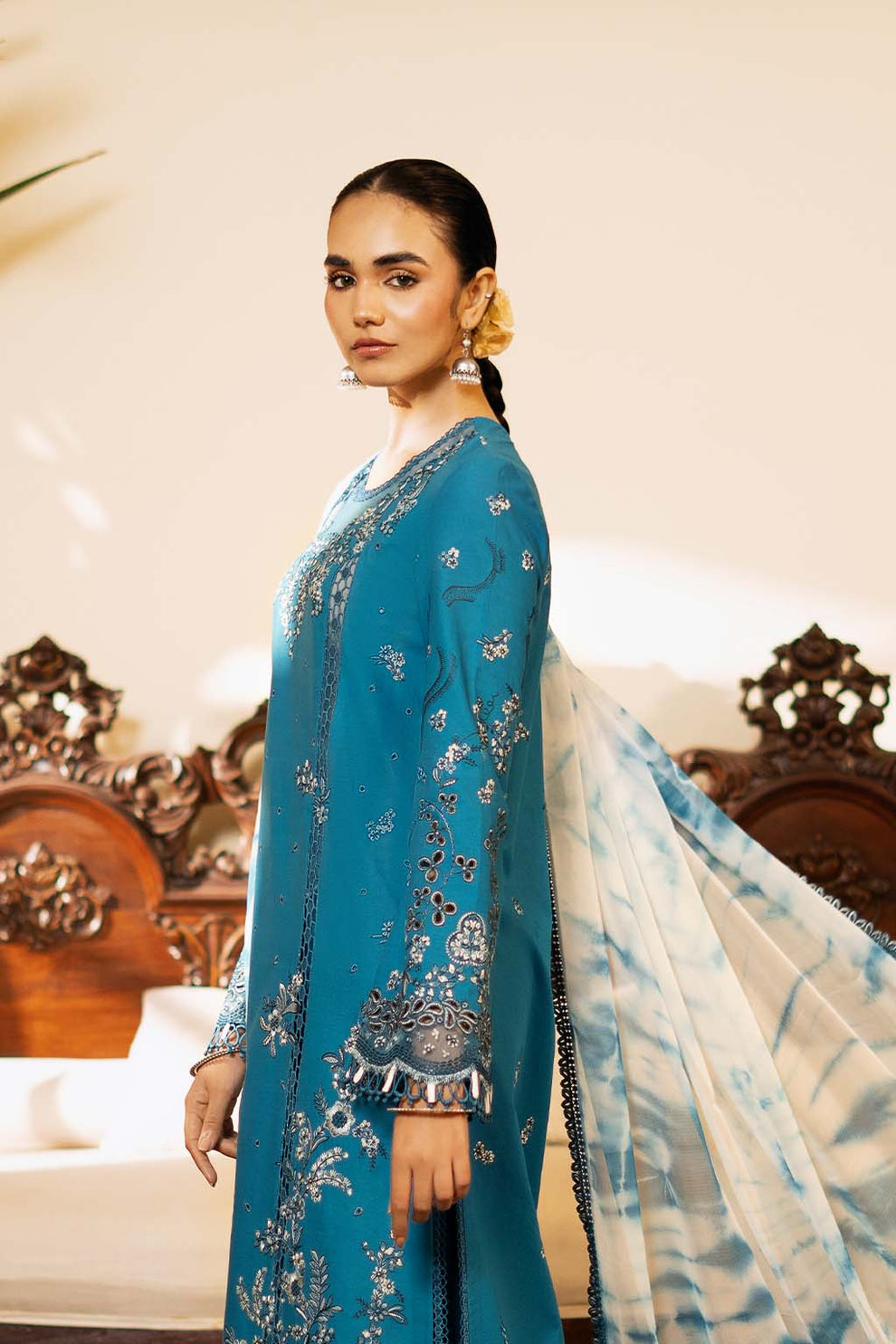 Zarposh | Sajni Lawn 25 | Azal -  Zarposh Ladies Clothes -  House of Maryam