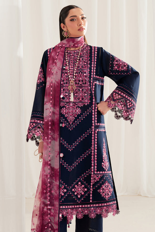 Jazmin | Iris Luxury Lawn 25 | IL'25-D01 -  Jazmin Ladies Clothes - Original Designer Dress - House of Maryam
