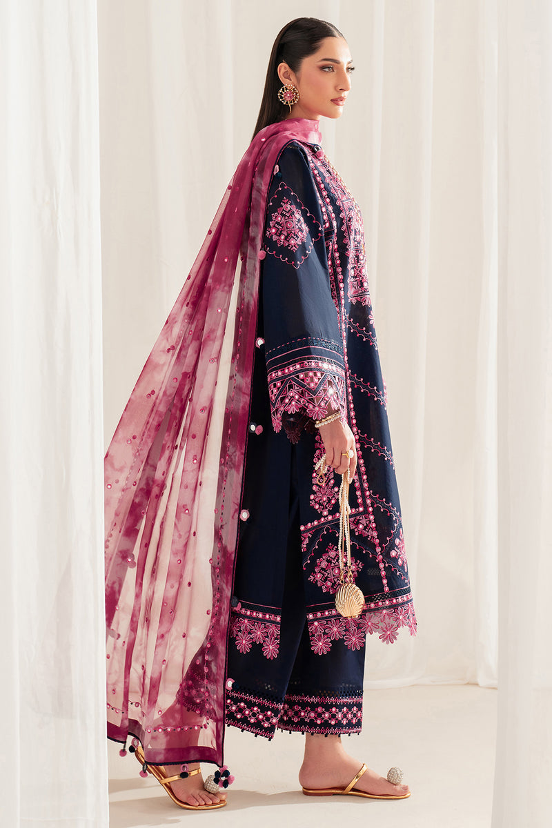 Jazmin | Iris Luxury Lawn 25 | IL'25-D01 -  Jazmin Ladies Clothes - Original Designer Dress - House of Maryam